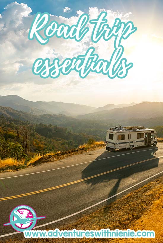 Road Trip Essentials Pinterest Image
