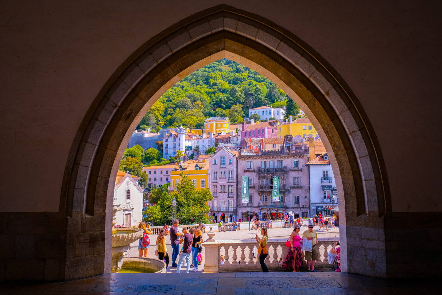 Amazing Lisbon to Sintra Day Trip for 2024 4 Door Frame from Sintra Palace - Lisbon to Sintra Day Trip