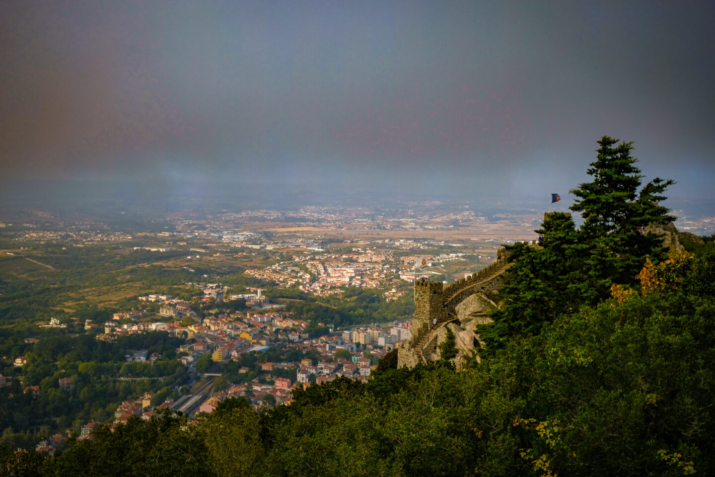 Amazing Lisbon to Sintra Day Trip for 2024 5 View from Moors Castle in Sintra