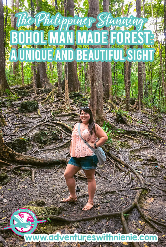 Bohol Man Made Forest Pinterest Image