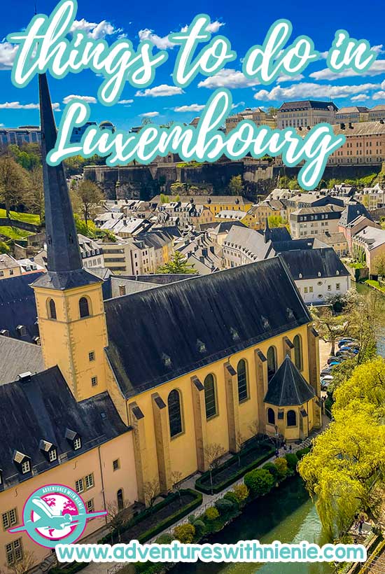 Things to do in Luxembourg City Pinterest Image
